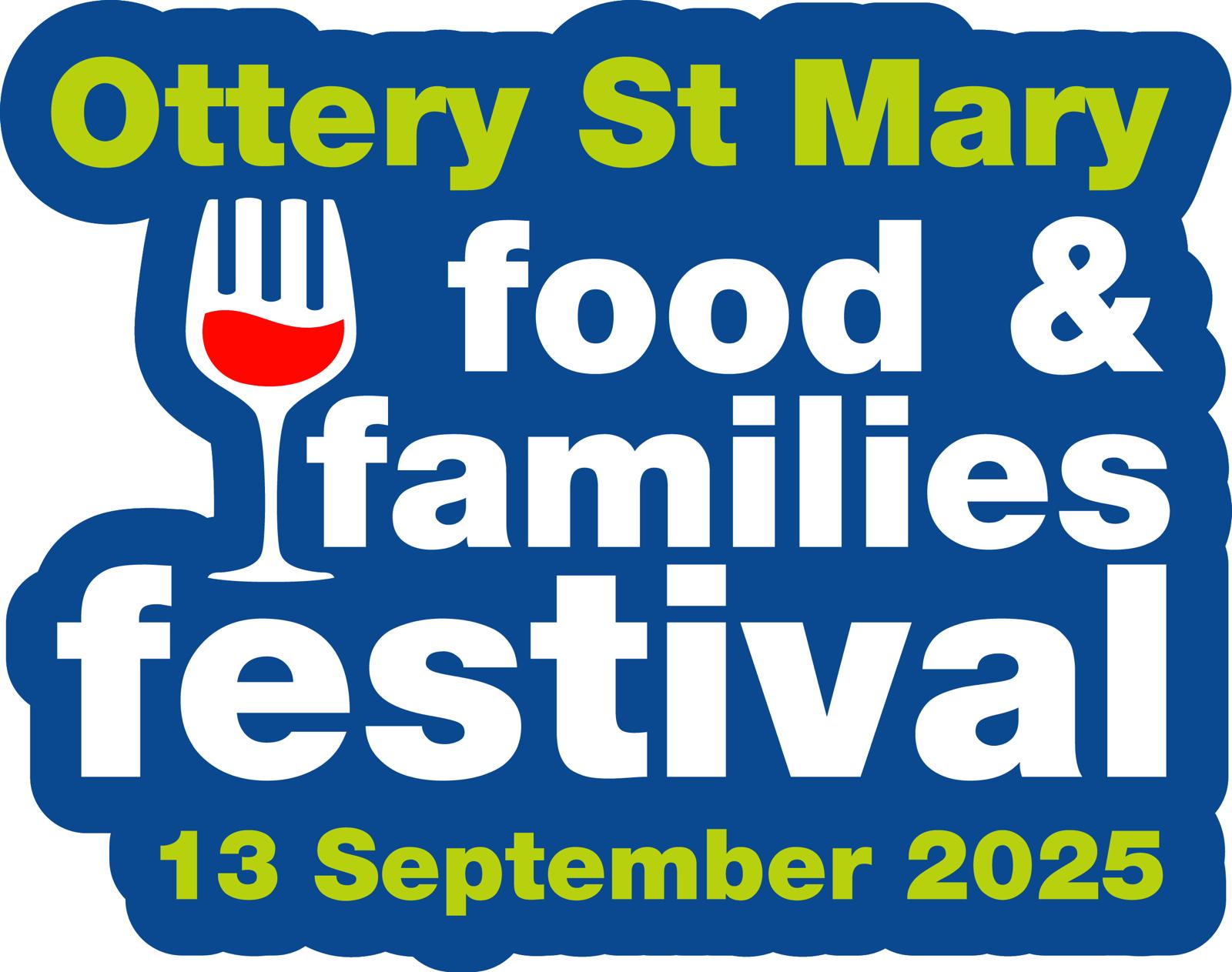 ottery st mary food and families festival logo