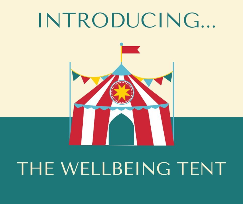 wellbeing tent